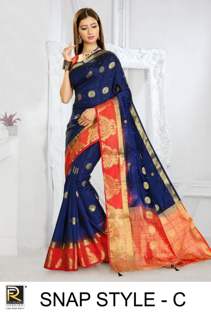 Ranjna presents snap style Festive wear saree collection