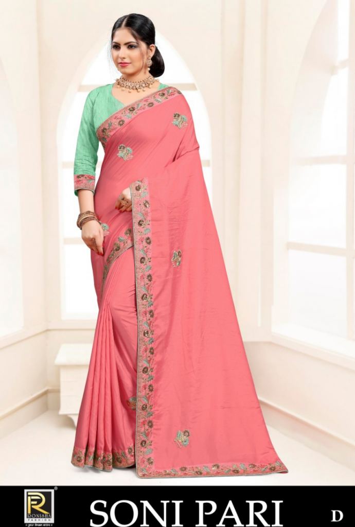Ranjna presents soni pari festive wear designer sarees collection 