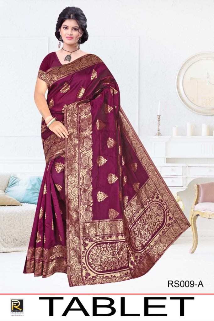 Ranjna Tablet casual wear silk saree Collection 