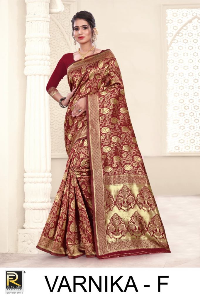 Ranjna Presents Varnika Festive Wear Sarees  Collection 