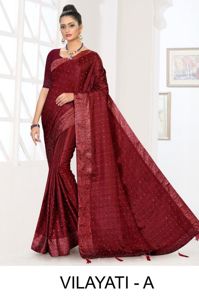 Ranjna  vilayati Bollywood style designer saree collection 
