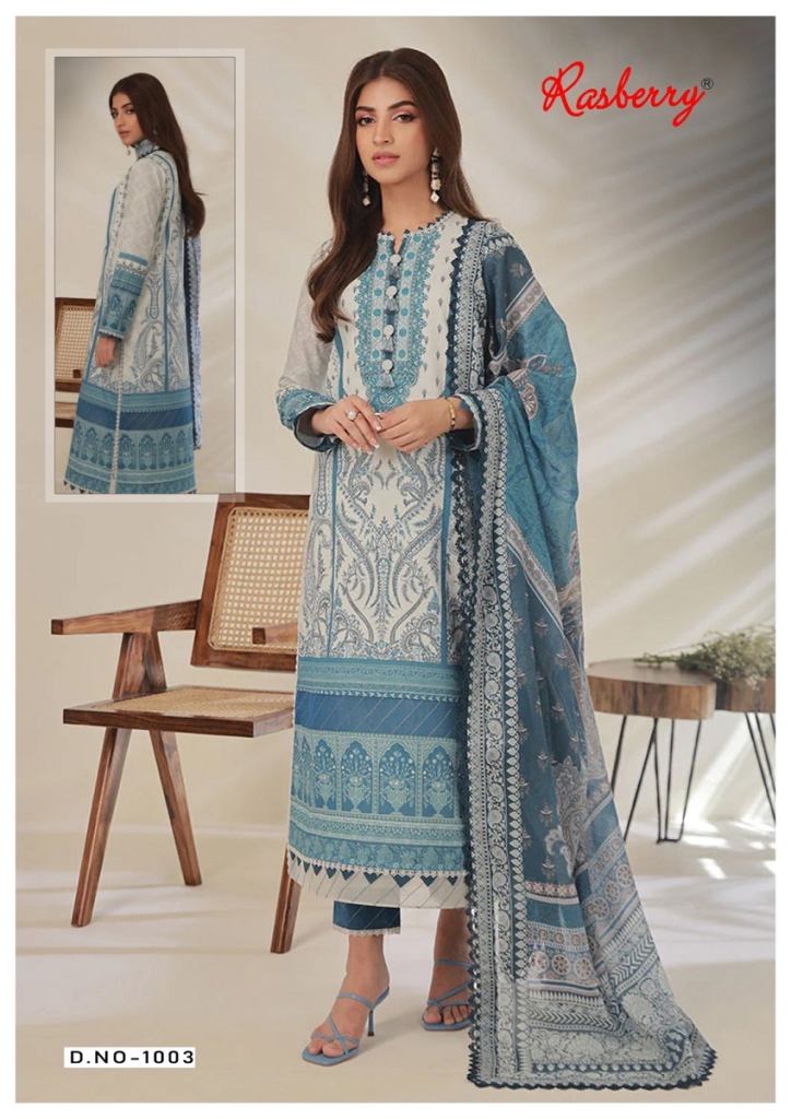 Rasberry Kesar Vol 1 Dress Matrial