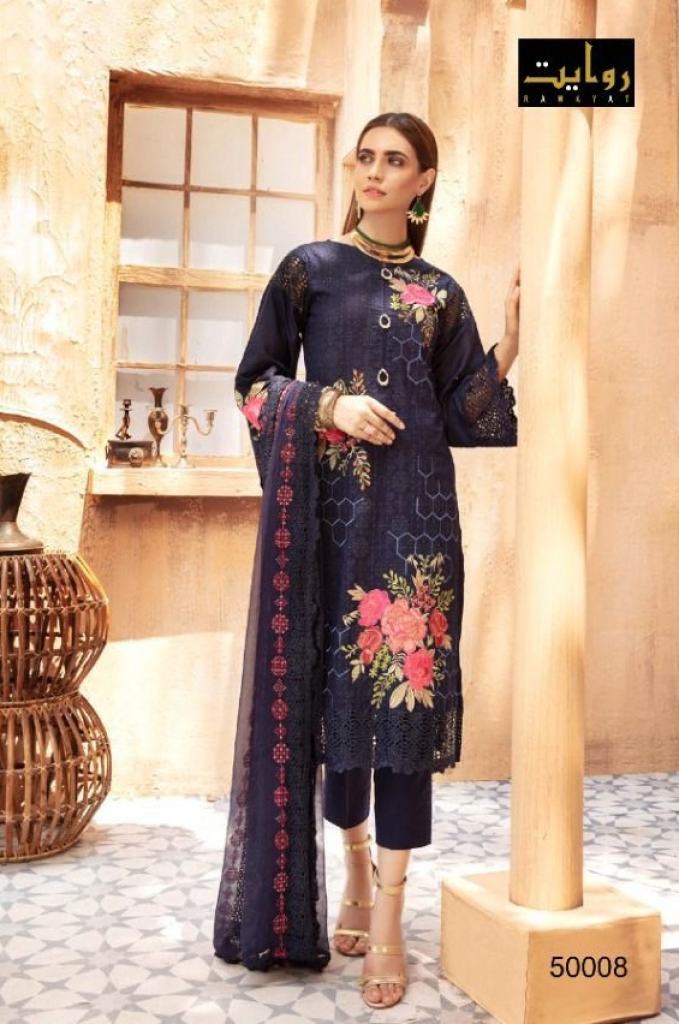 Rawayat Afrozeh vol  3 Designer Georgette Embroidery Pakistani Salwar suits catlog 