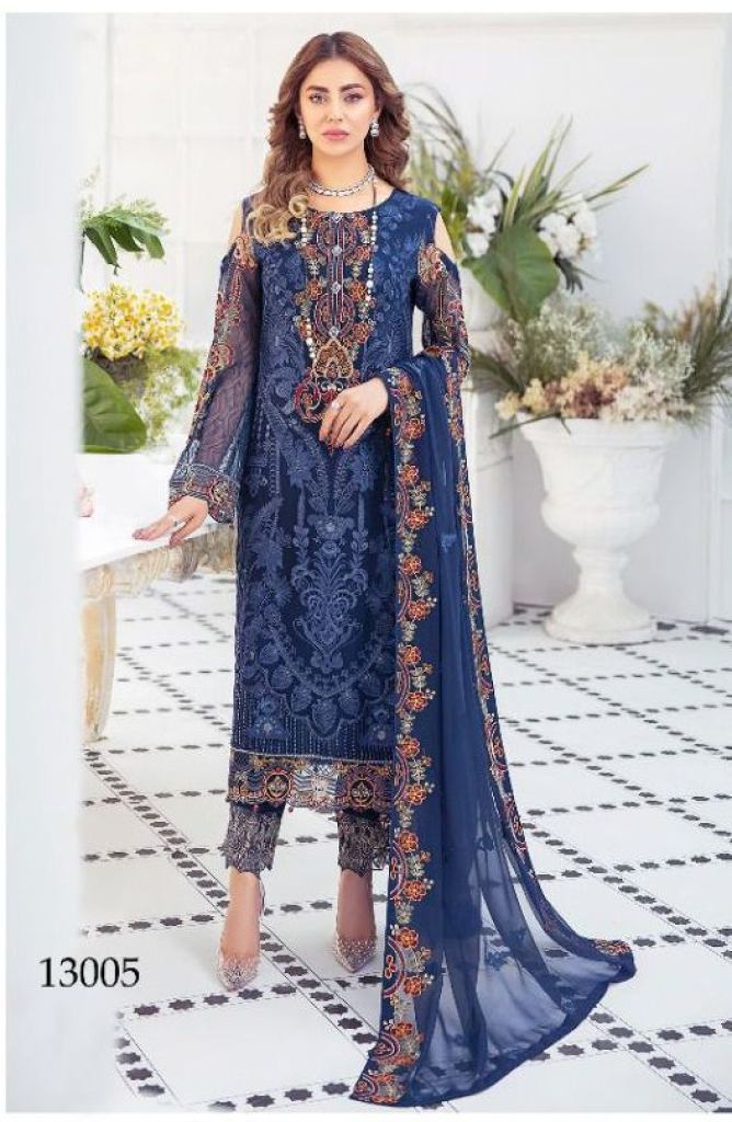 Rawayat Ramsha vol  4 Georgette  Pakistani Salwar Kameez catalog