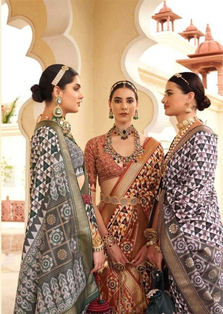 Rewaa Aaranya 1084 To 1092 Fancy Silk Festive Collection Saree