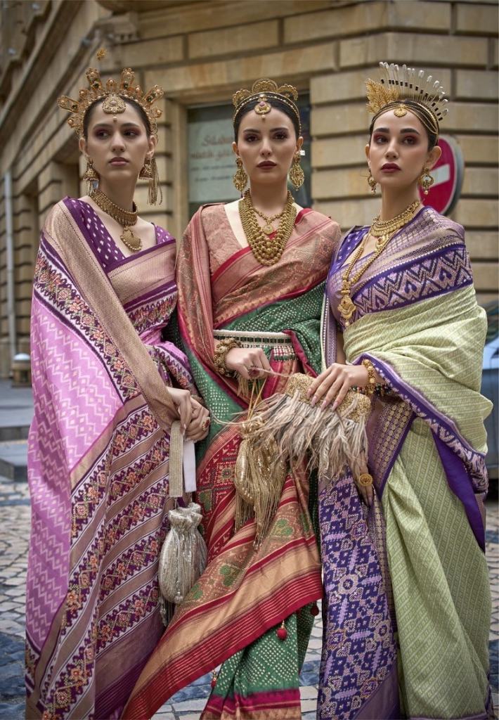 Rewaa Patola Designer Silk Sarees Wholesale