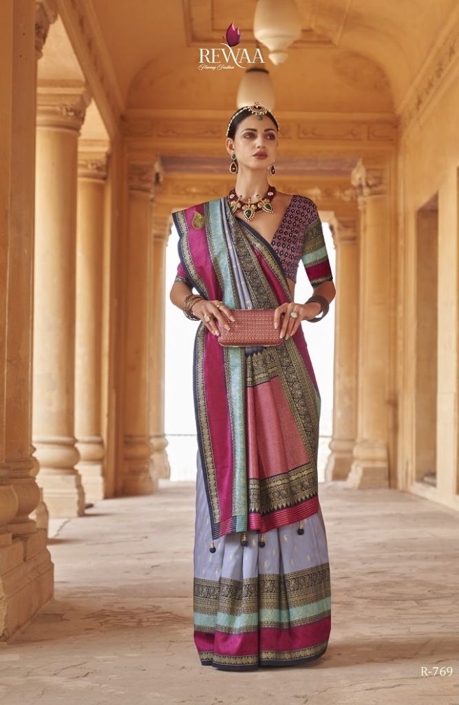 Rewaa Prasang Kanjivaram Designer Silk Saree collection 