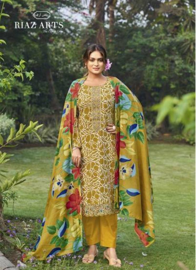 Riaz Arts Artisan Digital Printed Dress Material 