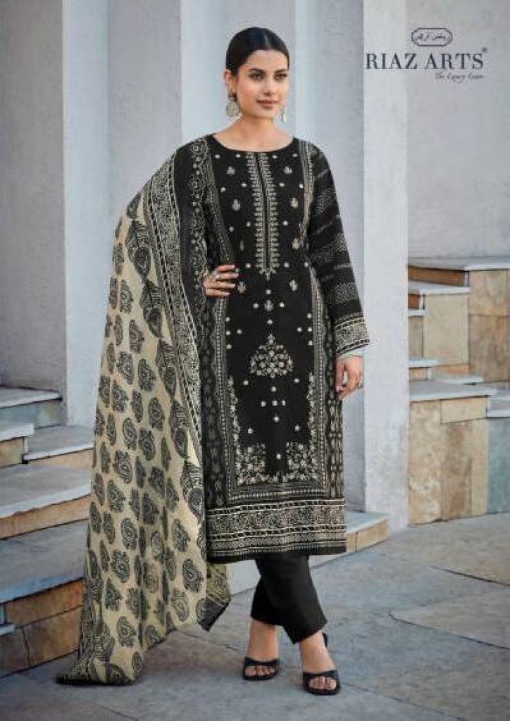 Riaz Arts Bin Saeed Vol 5 Digital Printed Dress Material