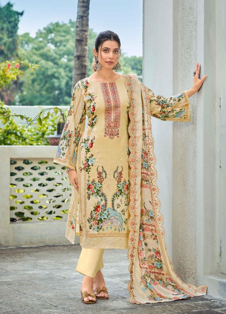 Riaz Arts Farah Embroidered Work Dress Material