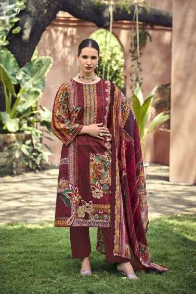 Riaz Arts Musafir Vol 23 Printed Dress Material