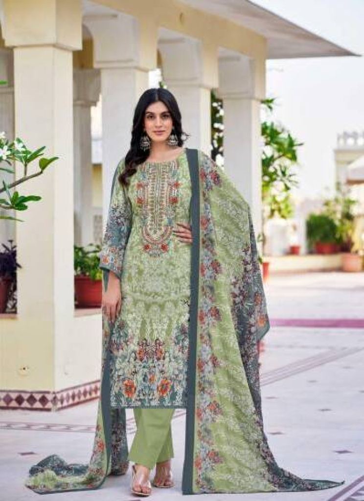 Riaz Arts Musafir Vol 26 Printed Dress Material