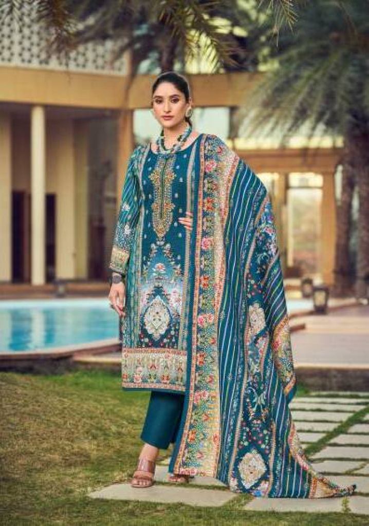 Riaz Arts Qurbat Printed Dress Material