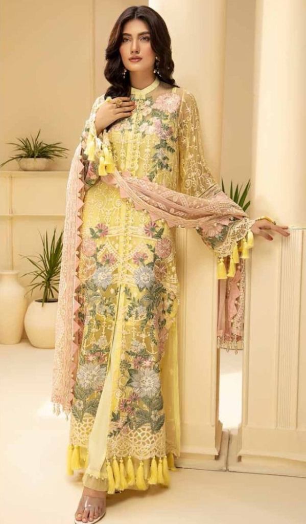 Rinaz Adan Libas vol 7 Georgette Wear Pakistani Salwar Kameez catalog 
