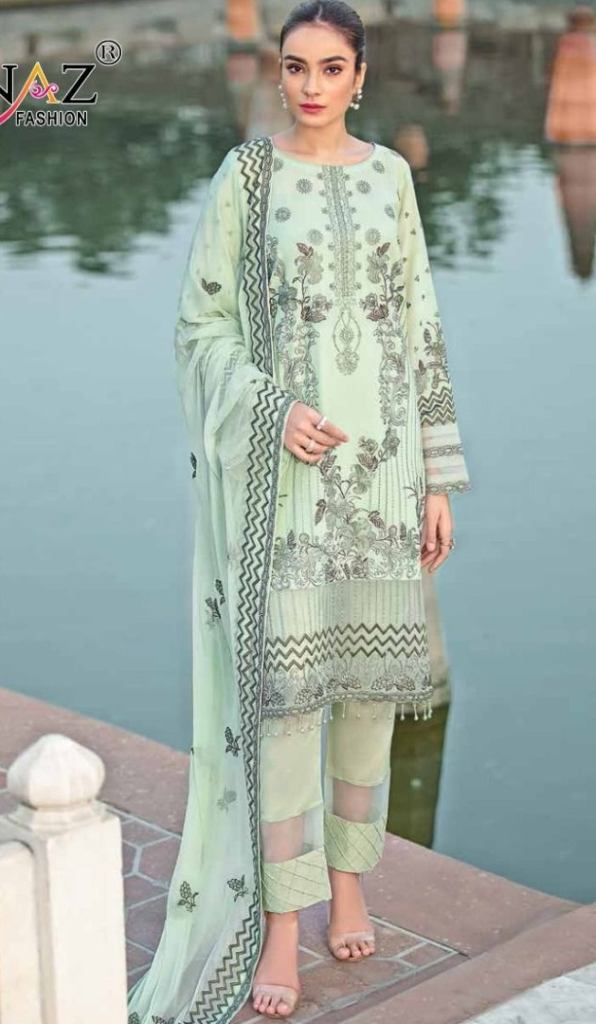 Rinaz Ransha vol 16 Georgette Embroidery  Designer Pakistan suits