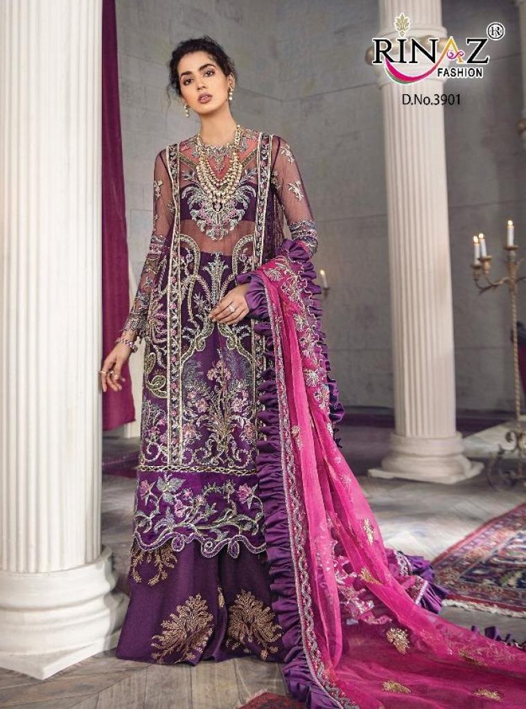 Rinaz  presents Jazmin vol  12  Pakistani Salwar Suits