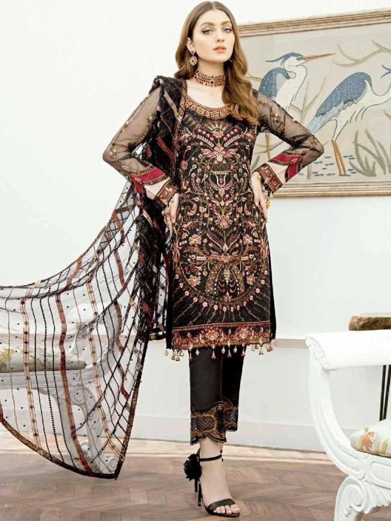 Rinaz  presents Minhal  vol 2 Nx  Pakistani Suits Collection