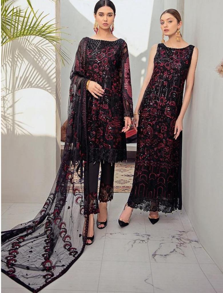 Rinaz presents  Rangoon vol 3 Pakistani Salwar Suits