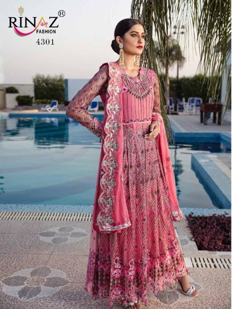 Rinaz  presents Zebtan vol 4  Pakistani Suits 