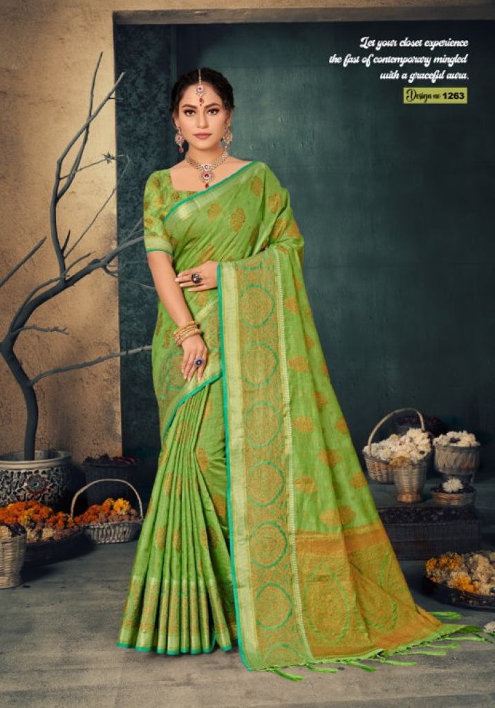 Riwazo Dostana Cotton Weaving Saree Collection