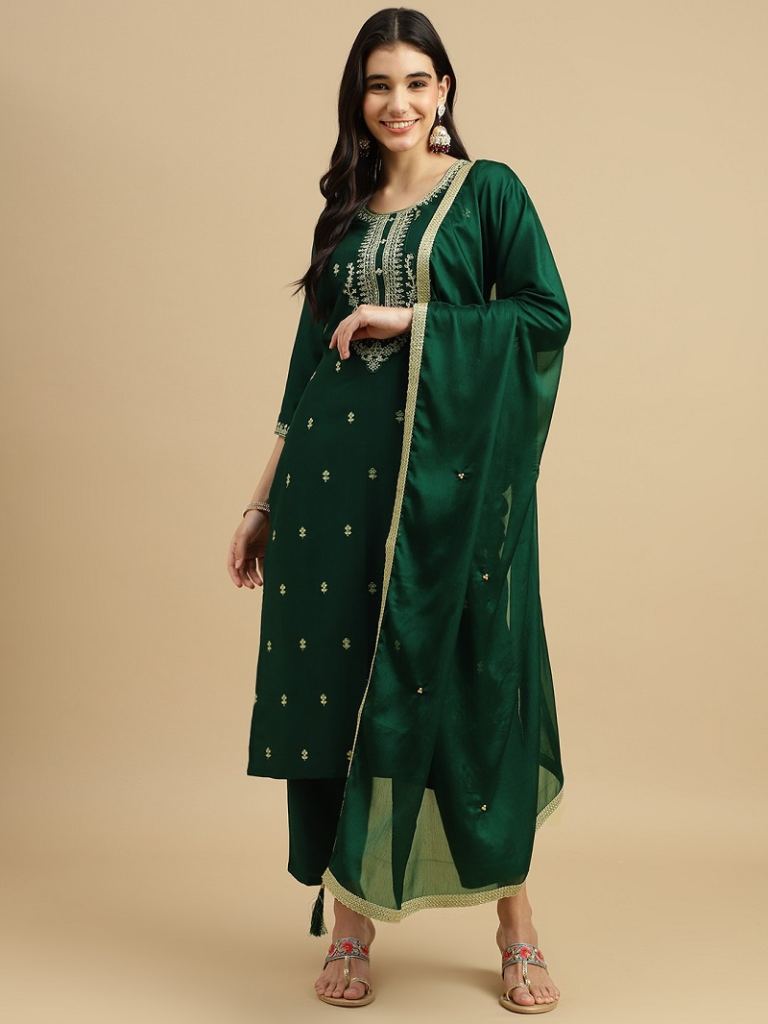 Riyana Vol 57 Kurti Bottom With Dupatta