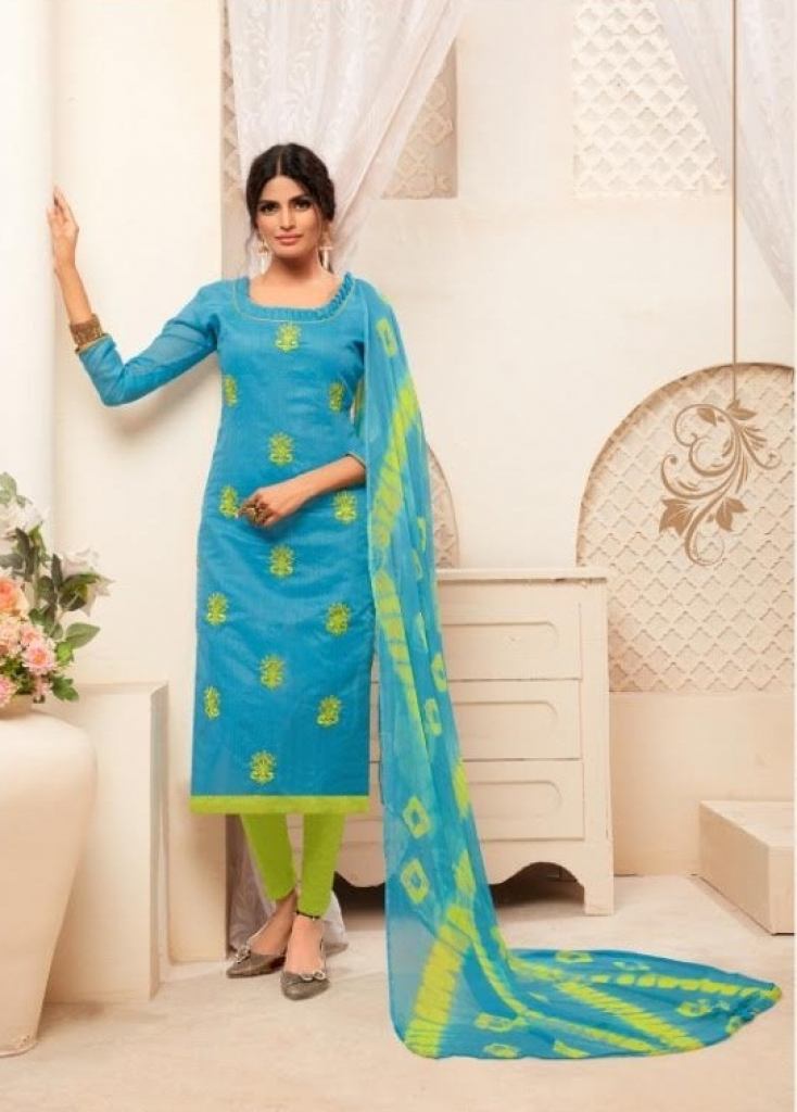 Rnx presents Mango  Designer Dress Material 	