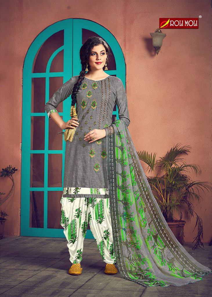 Roli Moli  presents  Mehreen  Dress Materials Collection