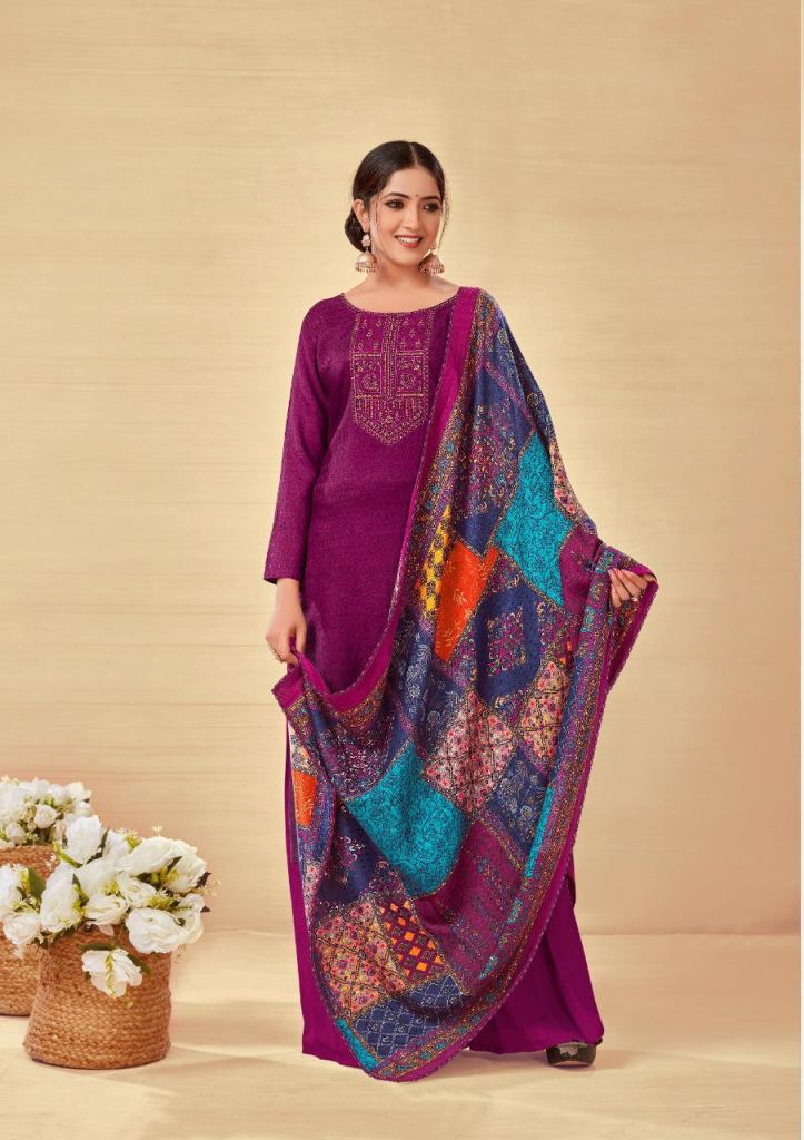 Roli Moli Tanvi Exclusive Designer Pashmina  Dress Material Collection