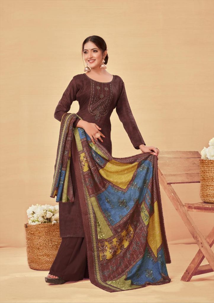 Roli Moli Tanvi Ready Made Exclusive Pashmina Designer Collection