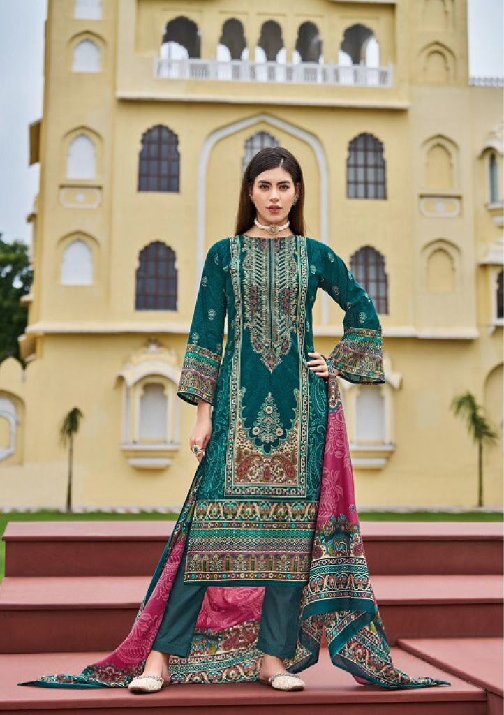 Romani Aarzu Vol 21 Digital Printed Dress Material