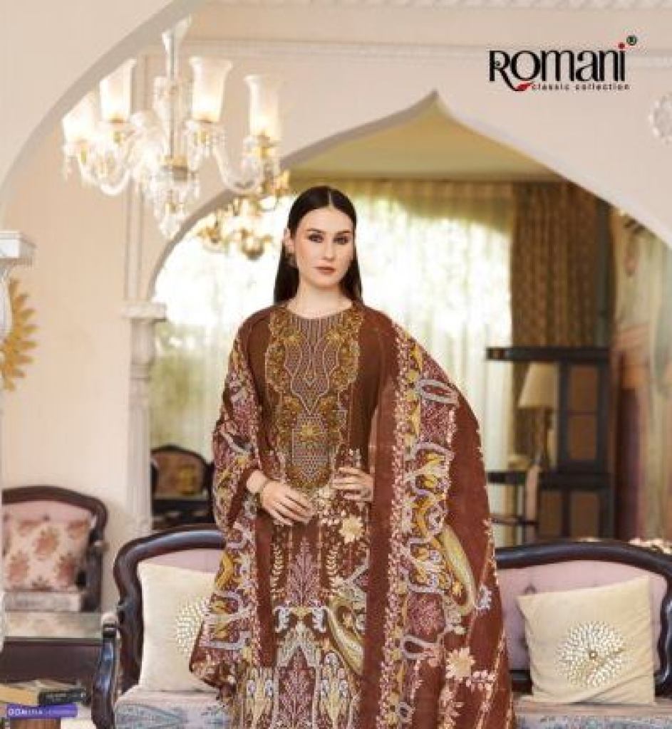 Romani Aarzu Vol 35 Digital Printed Dress Material