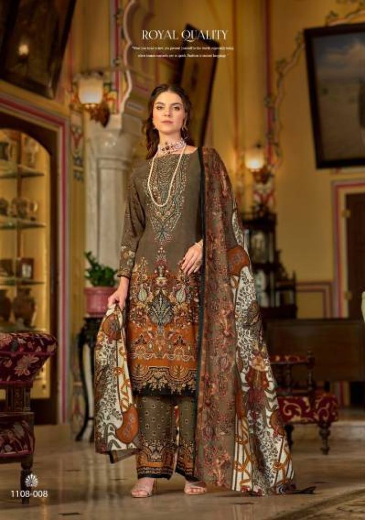 Romani Mahira Vol 2 Digital Printed Dress Material
