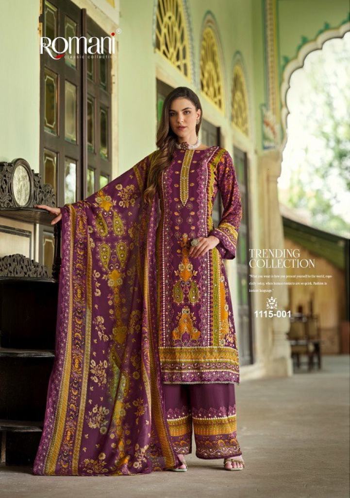 Romani Mahira Vol 3 Digital Style Printed Dress Material
