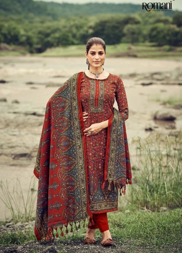 Romani Vaadiyaan Exclusive Premium Winter Dress Material