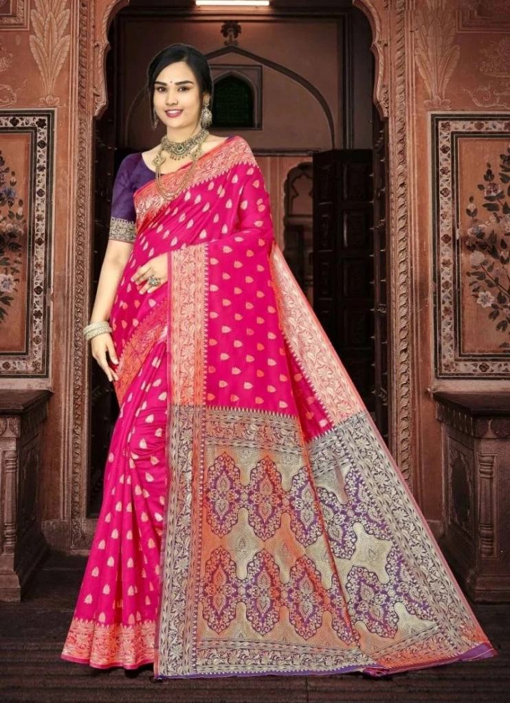 Ronisha Asha Banarasi Silk Saree Collection