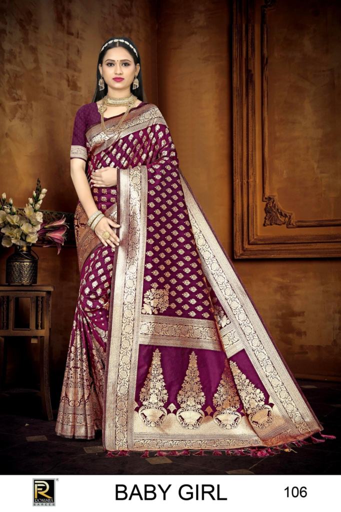 Ronisha Baby Giri Saree