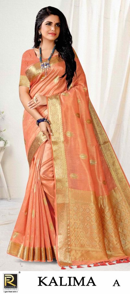 Ronisha Kalima Designer Banarasi Silk Saree Collection