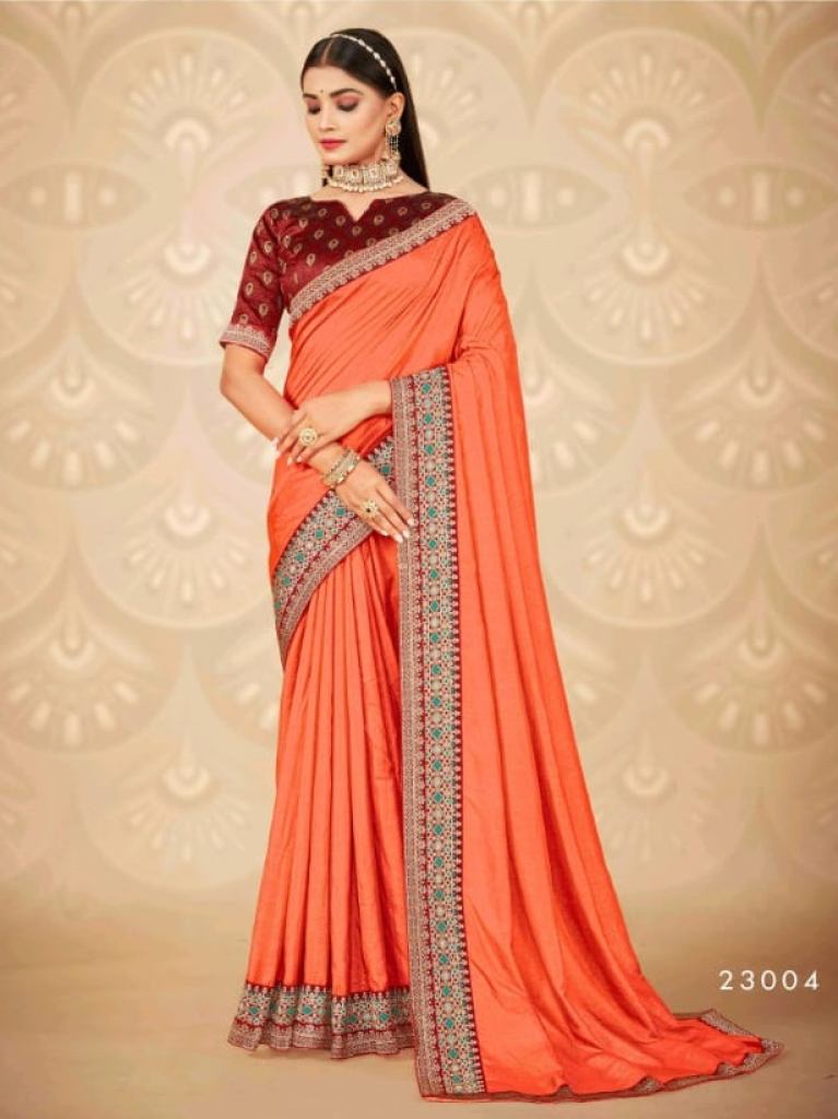 Ronisha Nakshatra Heavy Designer Art Silk Saree Collection