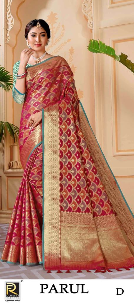 Ronisha Parul Exclusive Traditional Wear Banarasi Silk Saree Collection