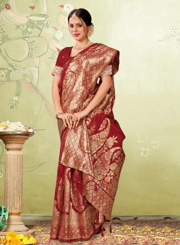 Ronisha Purely Designer Banarasi Silk Saree