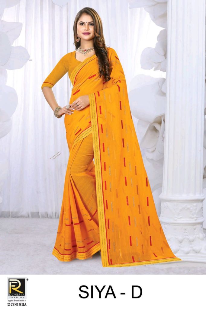 Ronisha Siya Daily Wear Silk Saree Collection