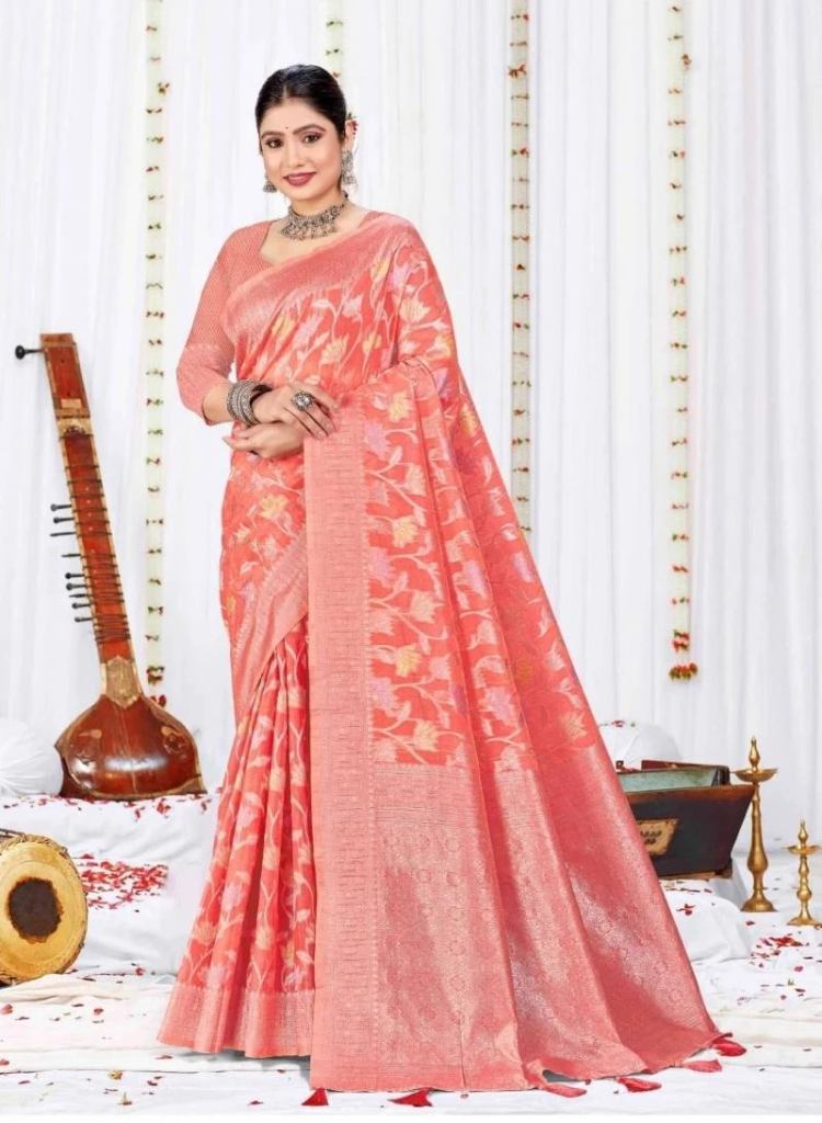 Ronisha Unique Premium Banarasi Silk Saree