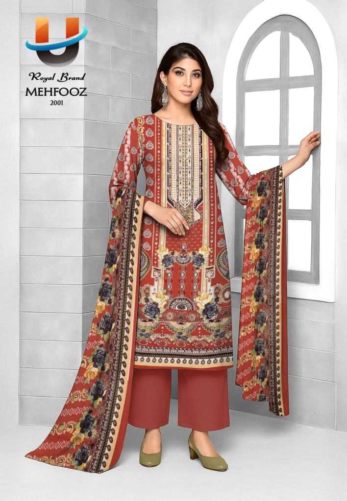 Royal Mehfooz Vol 2 Printed Dress Material