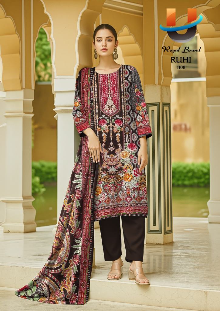Royal Ruhi Vol 11 Printed Dress Material