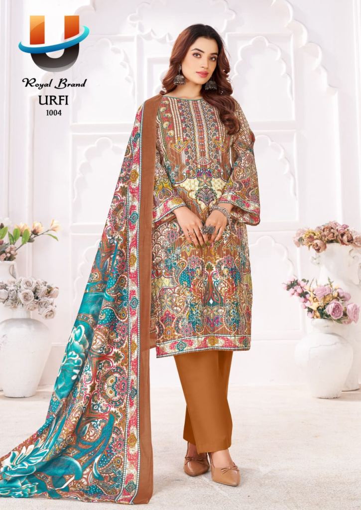 Royal Urfi Vol 1 Digital Print Work Dress Material
