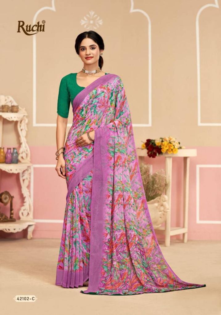 Ruchi Ragaa Georgette 17 Saree