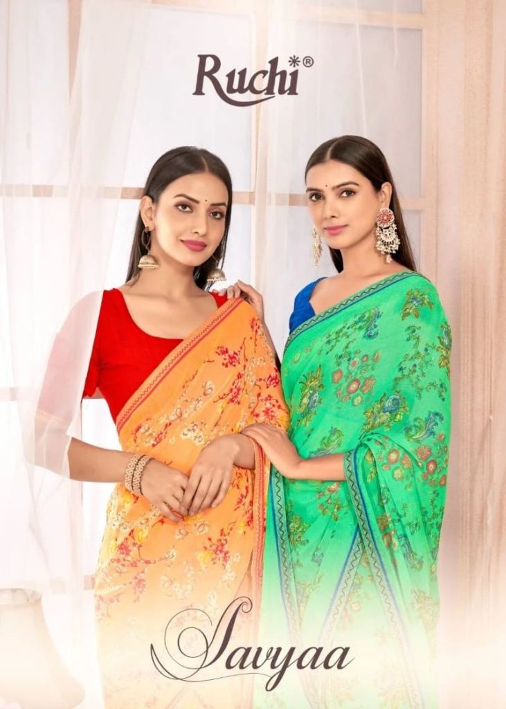 Ruchi Savyaa Vol 2 Chiffon Saree Collection