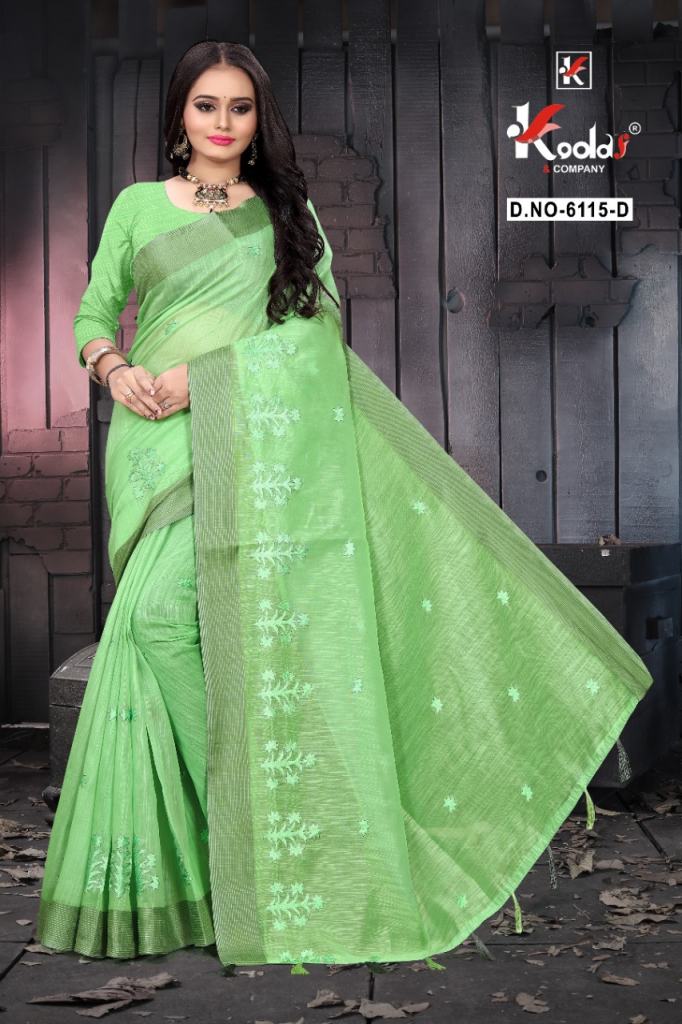 Ruhani 6115 Casual Wear Cotton Sarees catalog 