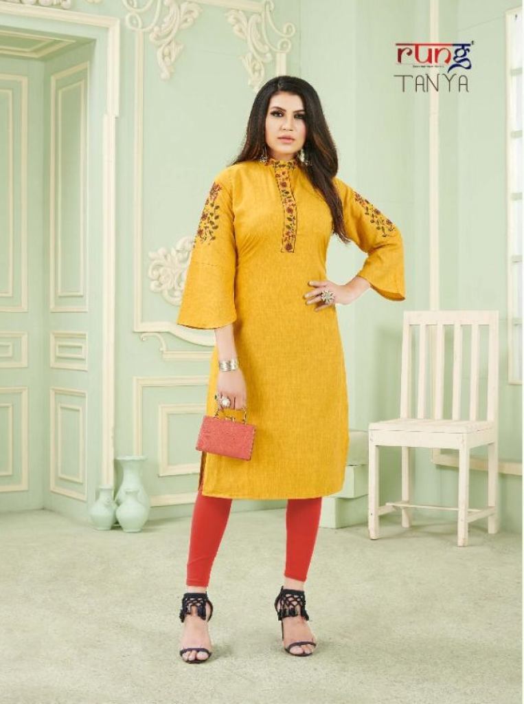 Rung presents Tanya Casual Wear  Kurti collection