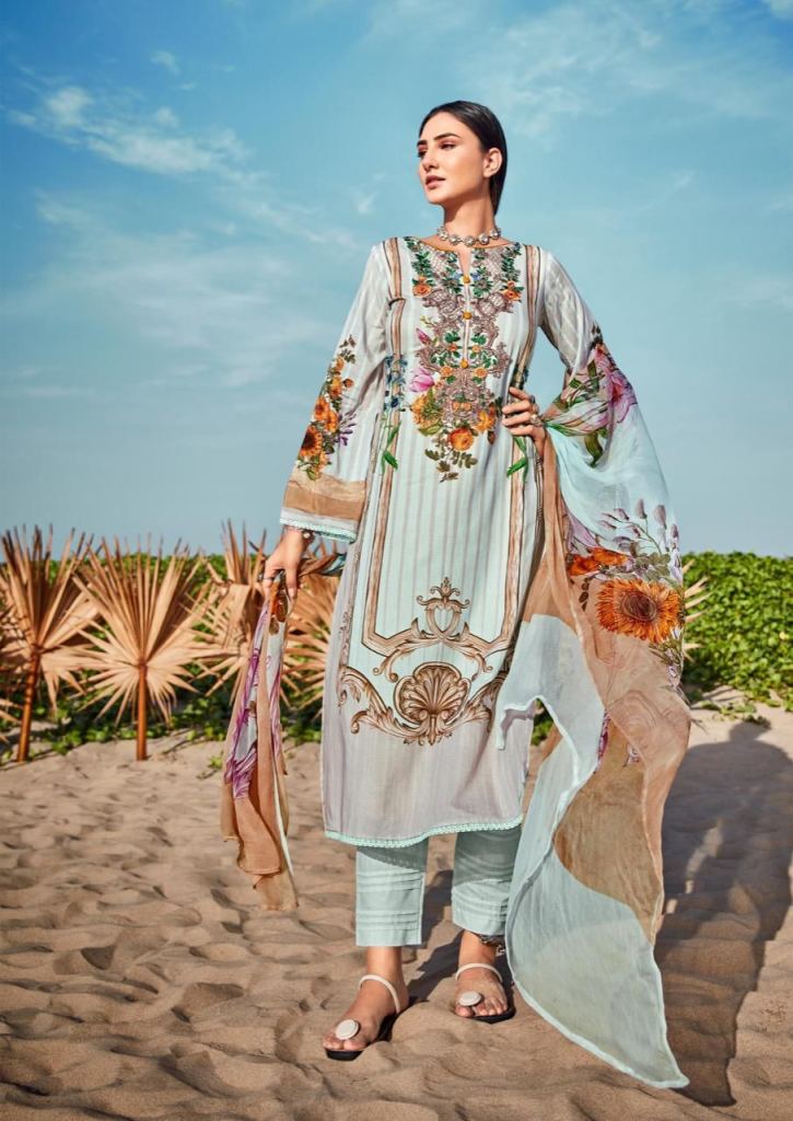 Shree Florance Party Wear Cotton Embroidered Pakistani Suit Collection